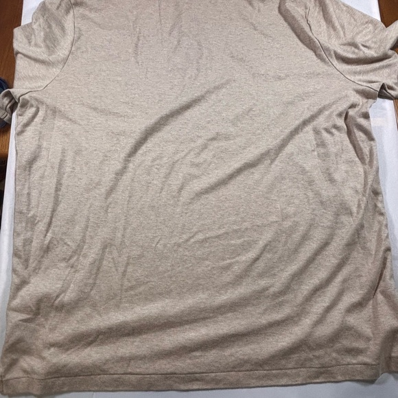 Polo Ralph Lauren Polo Shirt Men XL Tan Classic Fit Soft Cotton Flesh Pony - Picture 8 of 9